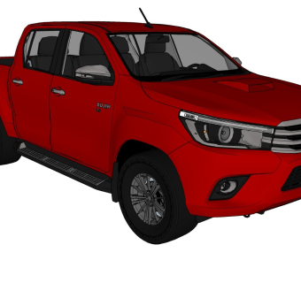 超精细汽车模型 丰田 TOYOTA HILUX